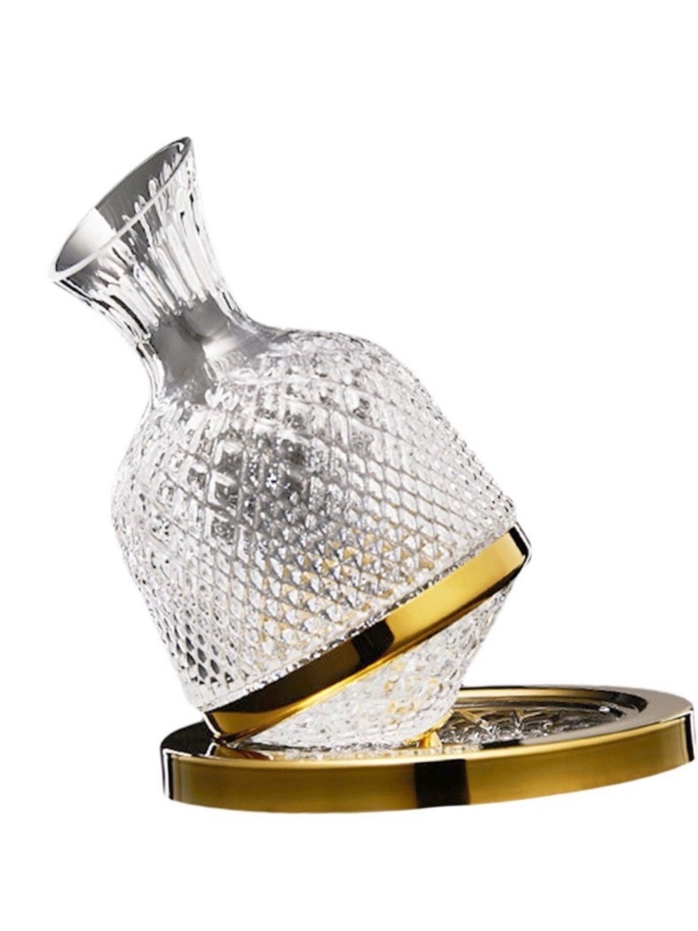 Crystal  decanter 360 Degree Rotating 1.5L